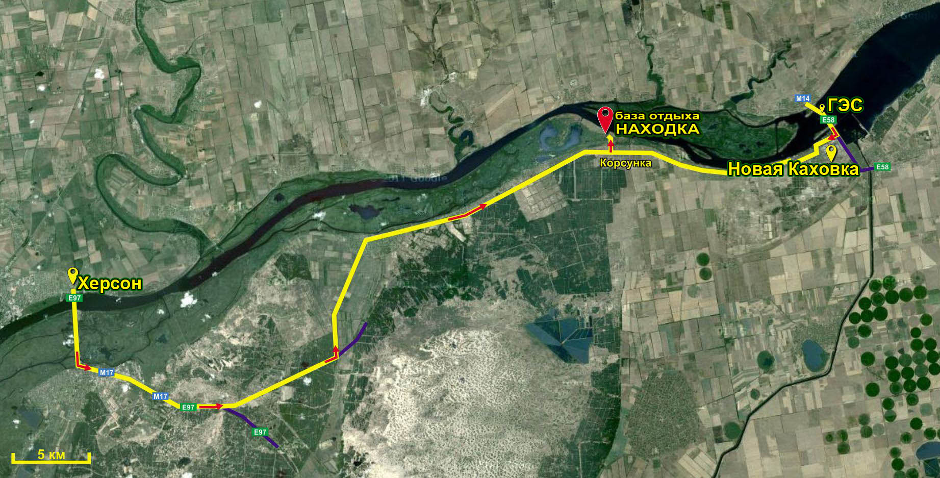 Карта проезда